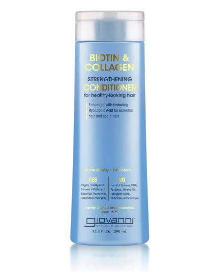 Giovanni Biotin & Collagen Strengthening Conditioner, 399Ml