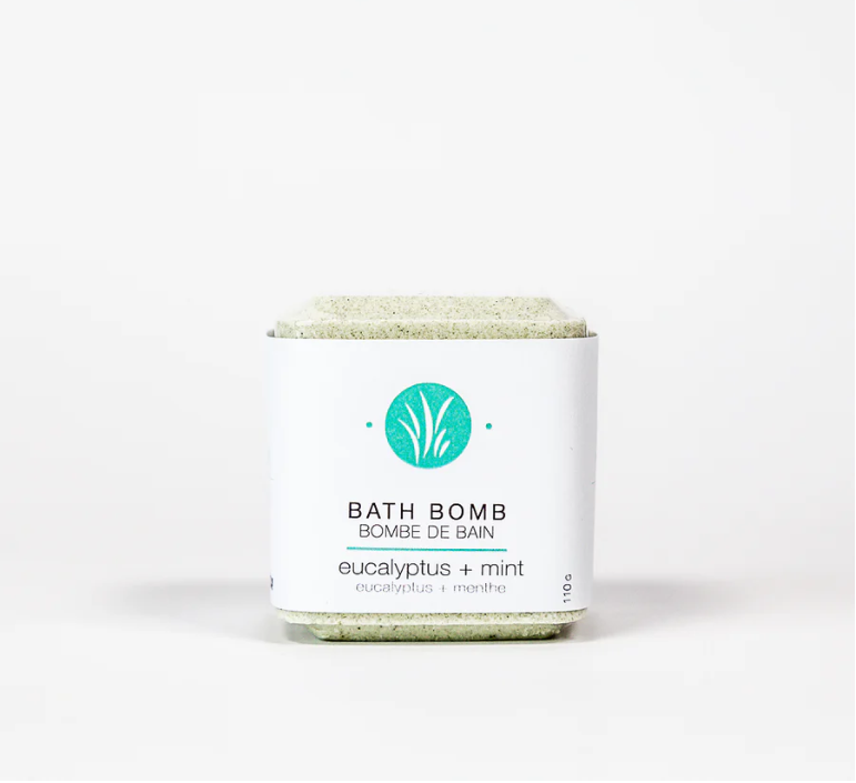 All Things Jill - Eucalyptus + Mint Bath Bomb, 105G