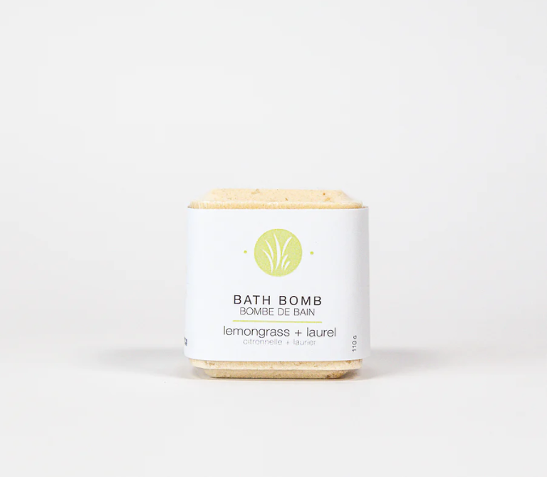 All Things Jill - Lemongrass + Laurel Bath Bomb, 105G