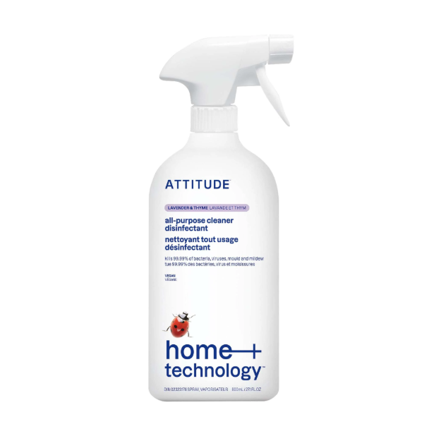 Attitude Living - All Purpose Cleaner Disinfectant Lavender & Thyme, 800Ml
