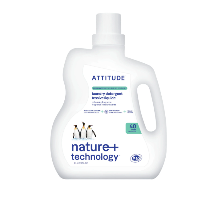 Attitude Living - Laundry Detergent Mountain Fresh, 2L