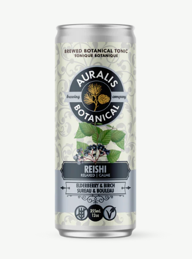 Auralis Botanical Tonic Lion's Mane Focused Sumac & Juniper, 355Ml