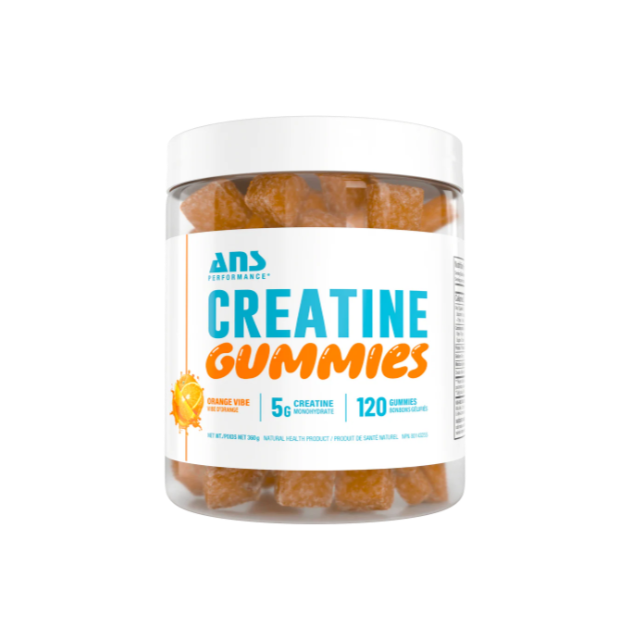 ANS Performance Creatine Gummies Orange Vibe, 120Ct