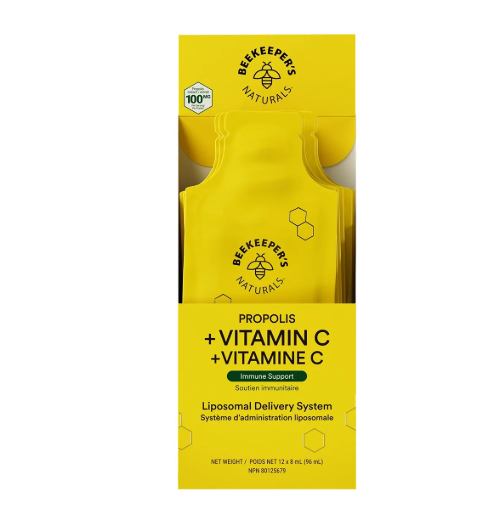 Beekeepers Naturals Propolis + Vitamin C Liposomal Delivery System 12X8ml