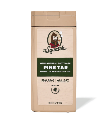 Dr Squatch Pine Tar Body Wash, 414G