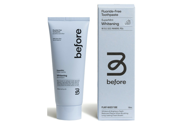Before Self Care Company Flouride Free Toothpaste Supermint, 100Ml