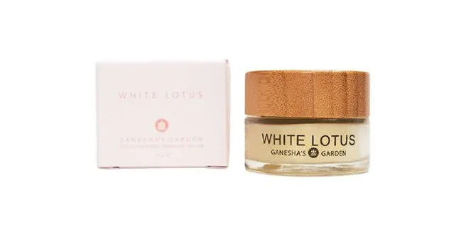 Ganesha's Garden Solid Perfume - White Lotus, 15G