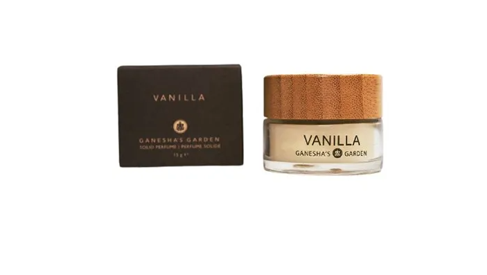 Ganesha's Garden Solid Perfume - Vanilla, 15G