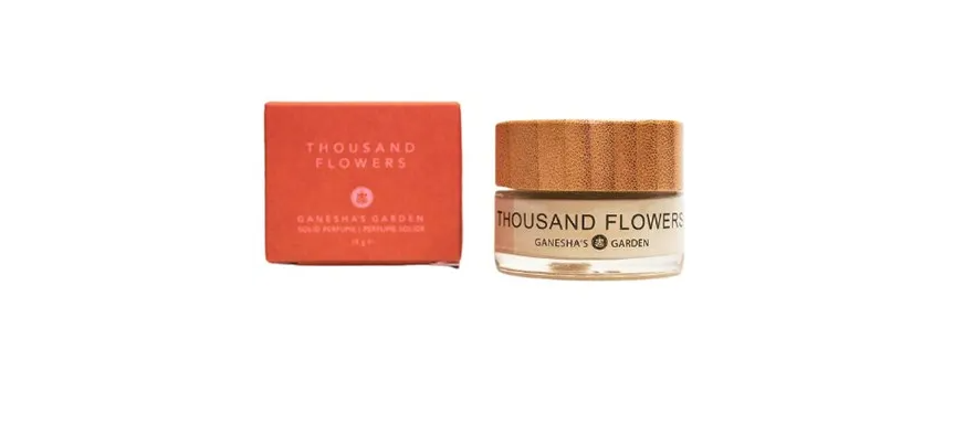 Ganesha's Garden Solid Perfume, Thousand Flowers, 15G