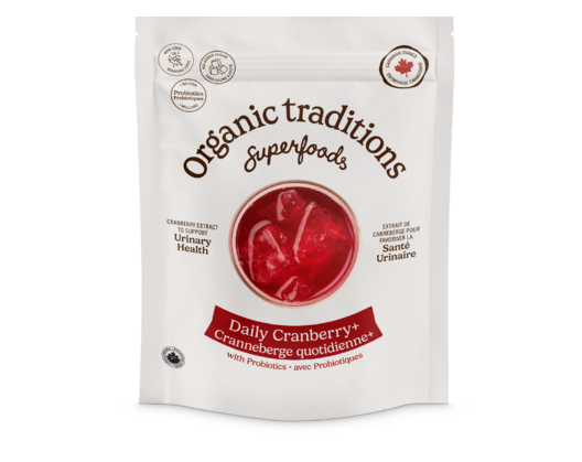 Organic Traditions Daily Cranberry+ With Probiotics, 100G