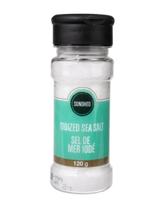 Sundhed - Iodized Sea Salt Fine, 120G