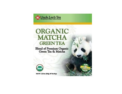 Uncle Lee's Organic Matcha Green Tea, 40Bags