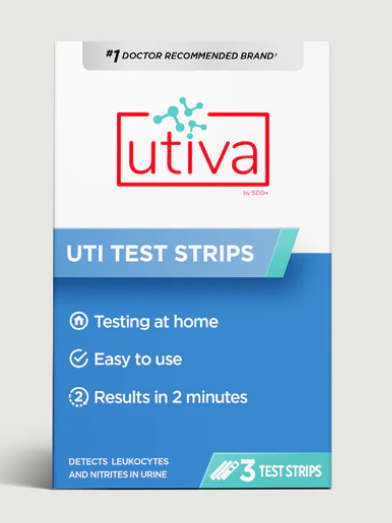 Utiva UTI Test Strips, 3Pk