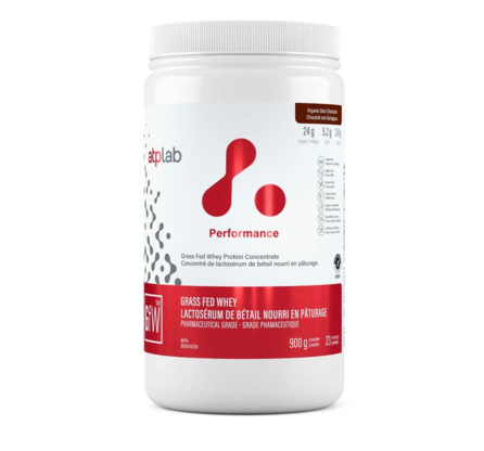 ATP Lab Grass Fed Whey Organic Dark Chocolate, 900G