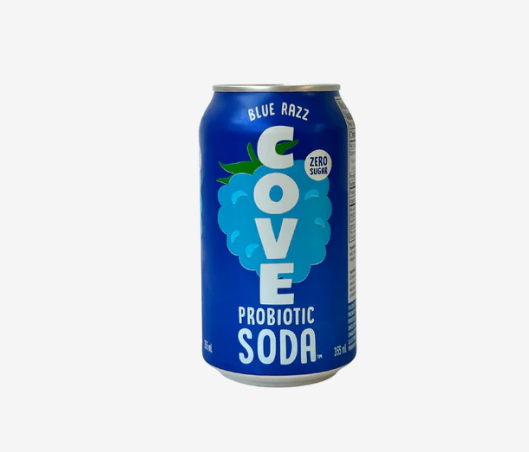 Cove Soda, Blue Razz, 355Ml