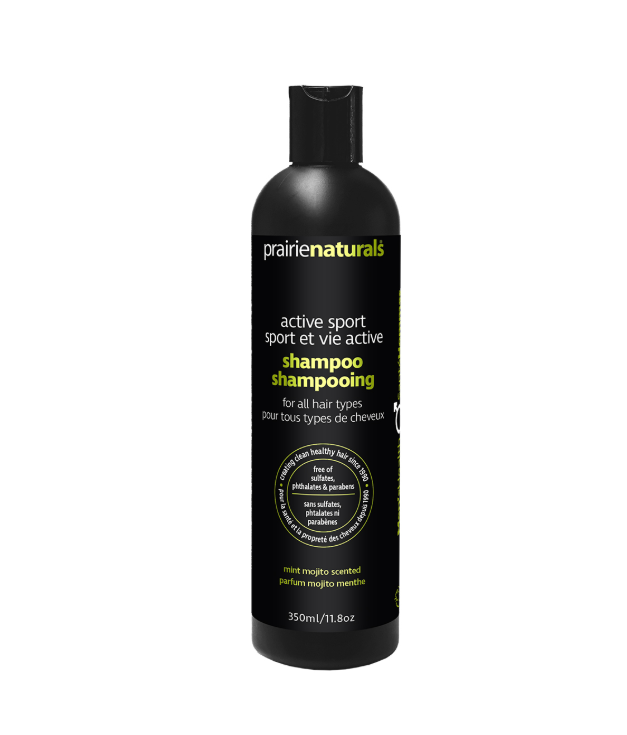 Prairie Naturals Men's Active Sport Shampoo, 350Ml
