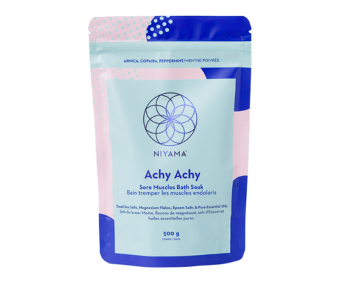 Niyama Achy Achy Sore Muscle Bath Soak, 500G