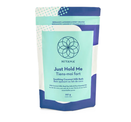 Niyama Just Hold Me Soothing Coconut Milk Bath Soak, 227G