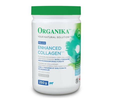 Organika Enhanced Collagen Relax Powder, 250G