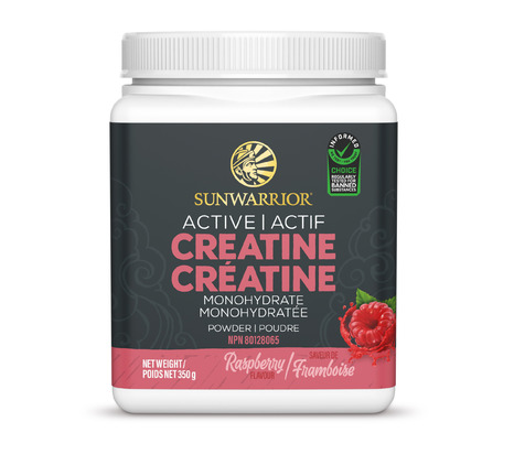 Sunwarrior Active Creatine Raspberry Flavour, 350G