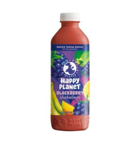 Happy Planet Blackberry Shakedown Smoothie, 900Ml