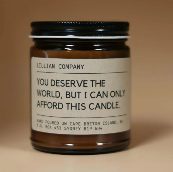 Lillian Co - You Deserve The World (Coffee Shop) 9Oz