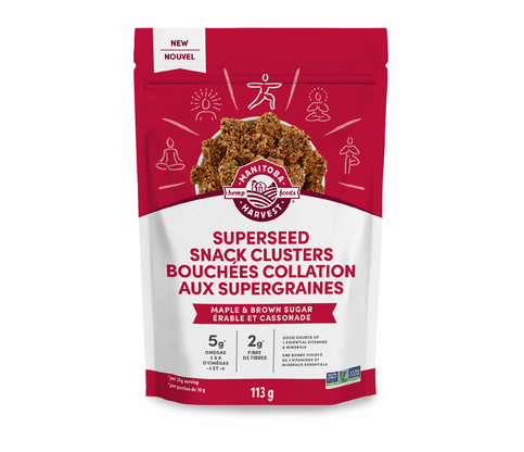 Manitoba Harvest Superseed Dark Chocolate Snack Clusters, 113G
