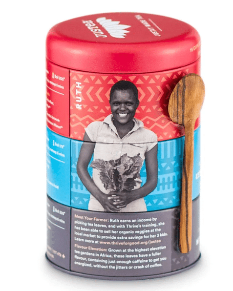JUSTEA - Loose Leaf Black Tea Trio Tin