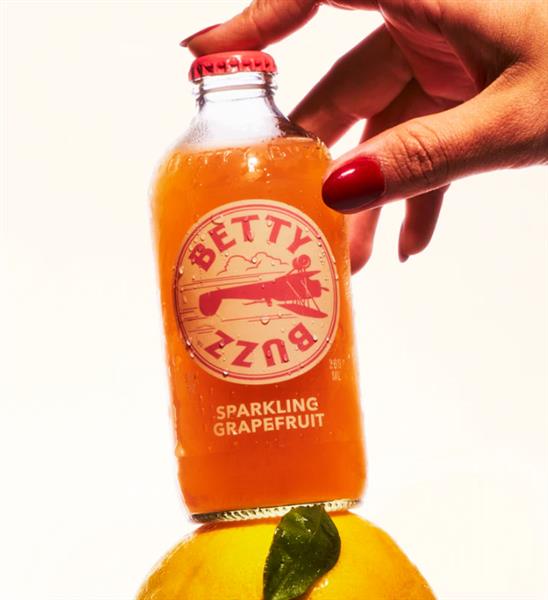 Betty Buzz Sparkling Grapefruit, 4X266ml