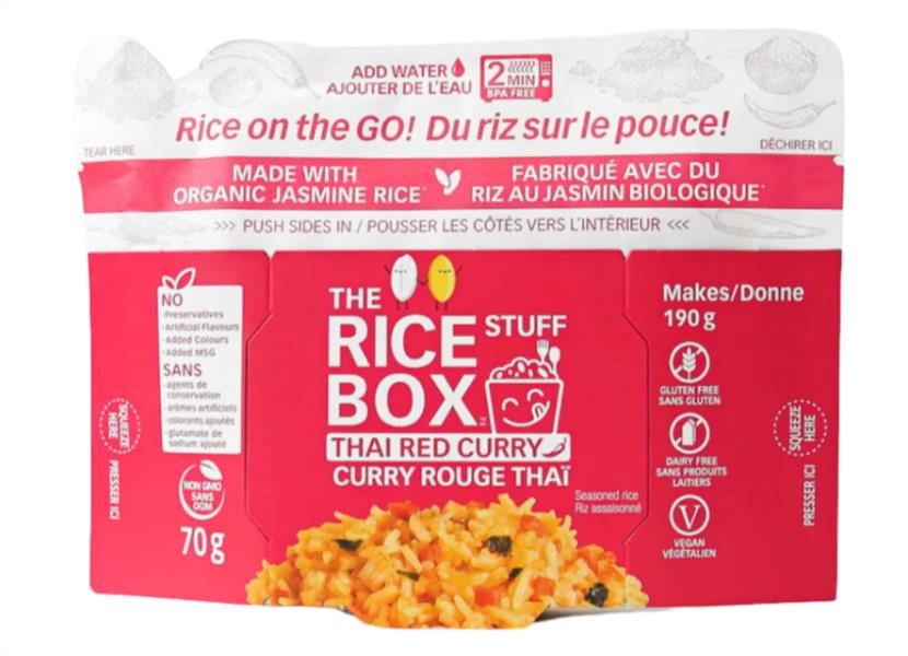 The Rice Stuff - Thai Red Curry Rice, 70G