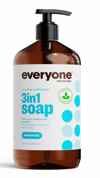 Everyone Soap 3 In 1 - Unscented, 946Ml