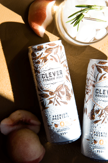 Clever Mocktails Non Alcoholic Moscow Mule, 355Ml