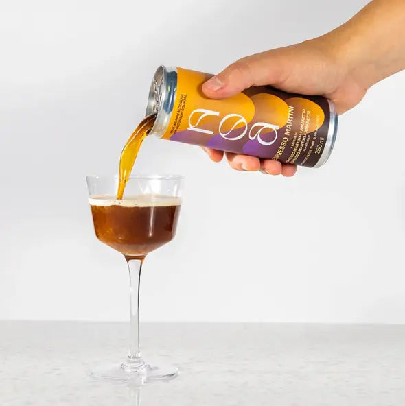 NOA Non-Alcoholic Espresso Martini,4X250ml