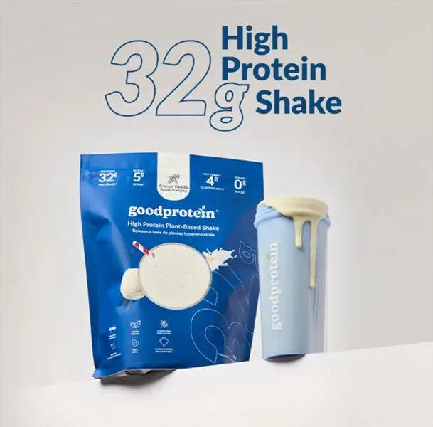 Good Protein High Protein Plant-Based Shake - French Vanilla, 940G