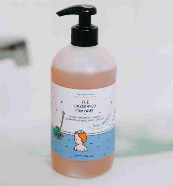 The Unscented Co Kids Shiny Shampoo And Body Wash 500Ml