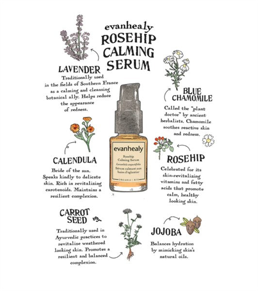 Evanhealy - Rosehip Treatment Facial Serum: Blue. 0.5 Oz