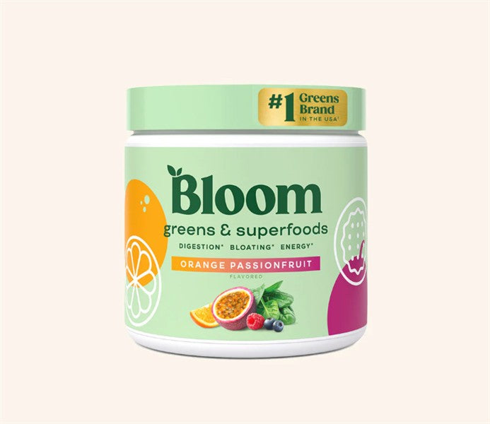 Bloom Greens & Superfoods - Orange Passionfruit, 149G