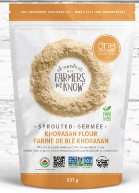 One Degree Sprouted Organic Khorasan Flour, 907G