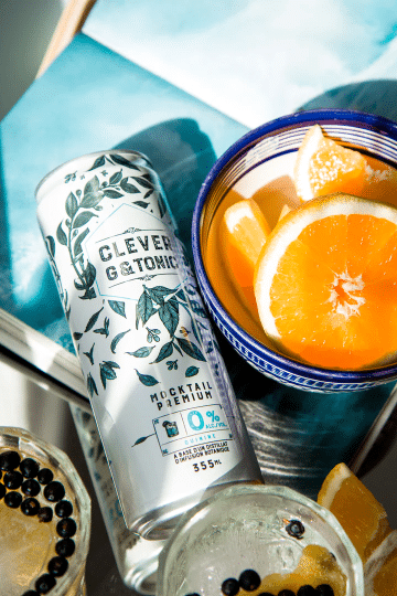 Clever Mocktails Non Alcoholic Gin & Tonic, 355Ml
