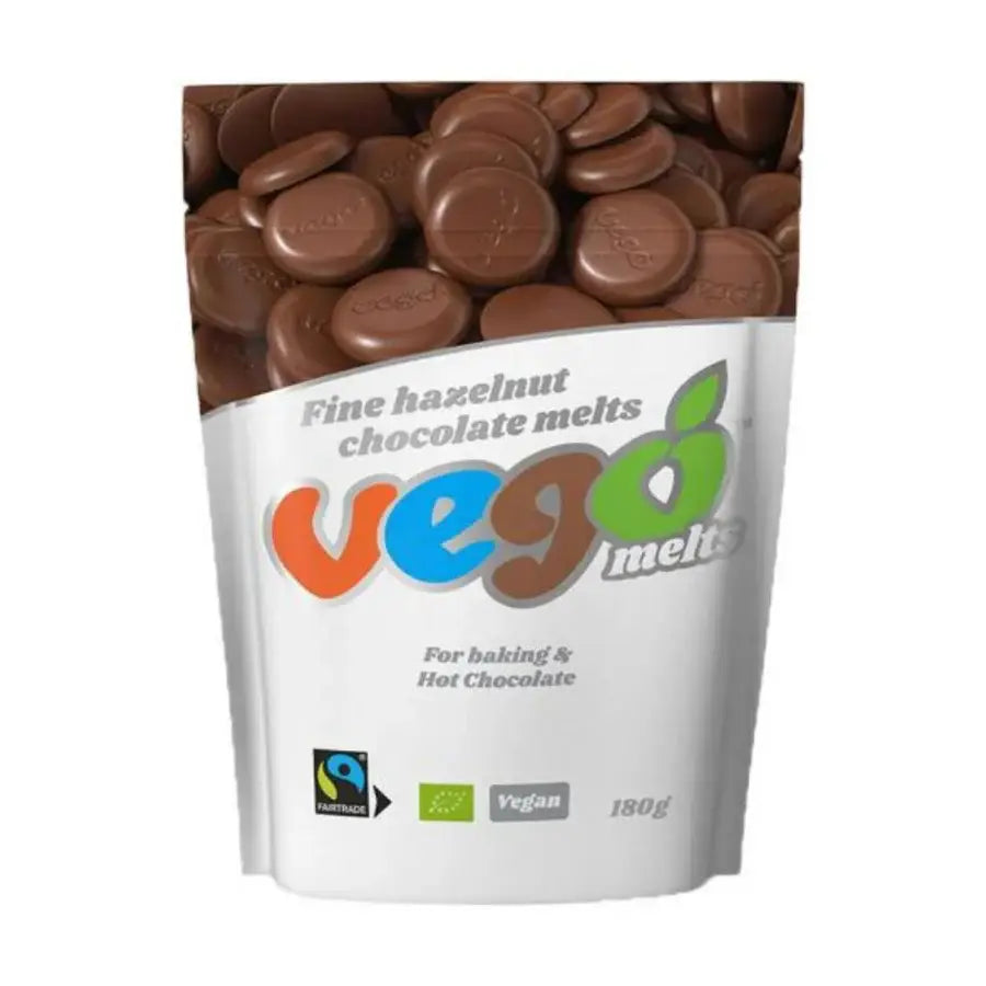 Vego - Fine Hazelnut Chocolate Melts 180G