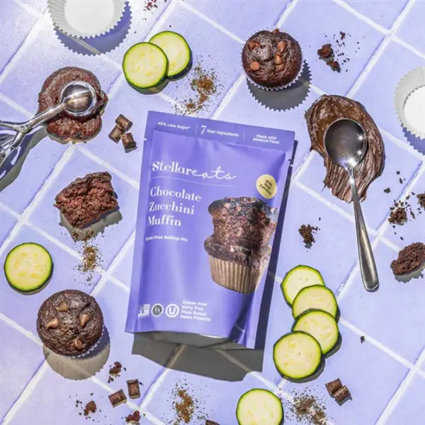 Stellar Eats Baking Mix Chocolate Zucchini Muffin 325 G
