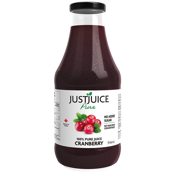 Just Juice: Pure Cranberry Juice - 1L