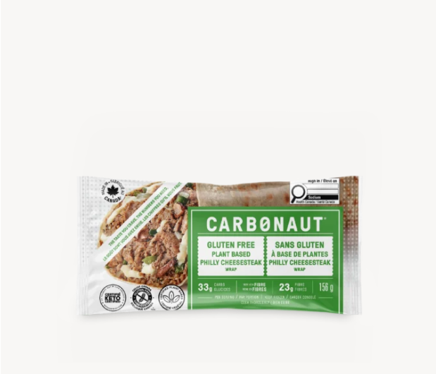 Carbonaut Plant-Based Philly Cheesesteak Wrap, 156G