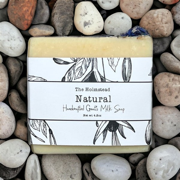 The Holmstead Natural Unscented Bar Soap, 4.2Oz