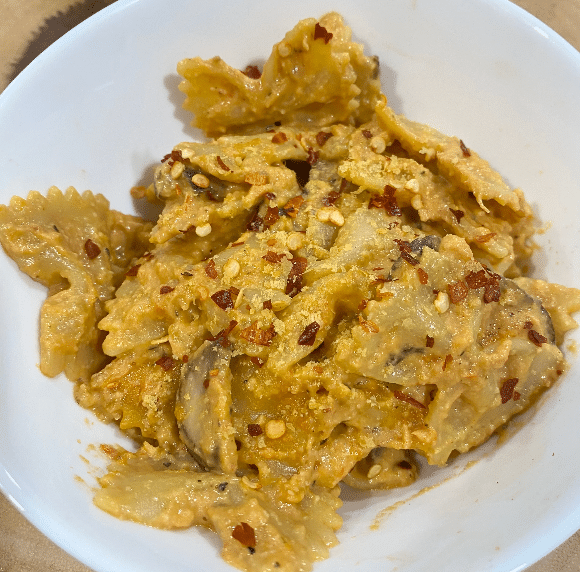 Mindful Meals Roasted Red Pepper Rose Pasta