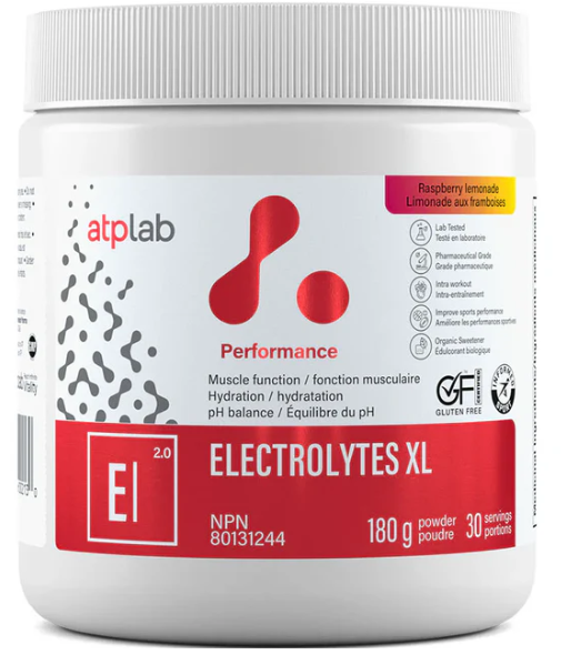 ATP Lab Electrolytes XL 2.0 Raspberry Lemonade, 180G
