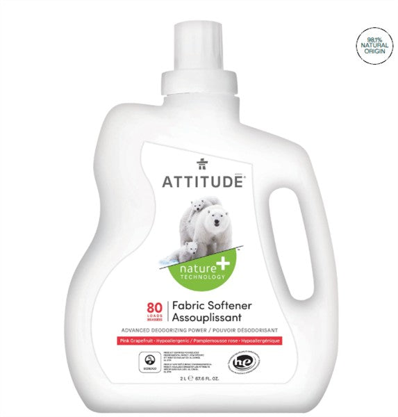 Attitude Living - Fabric Softener Pink Grapefruit, 2L