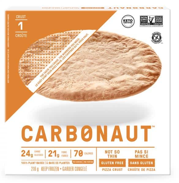 Carbonaut - Not So Thin GF Pizza Crust, 216G