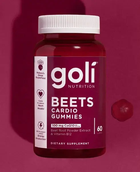 Goli Cardio Gummies Beet 60 Count