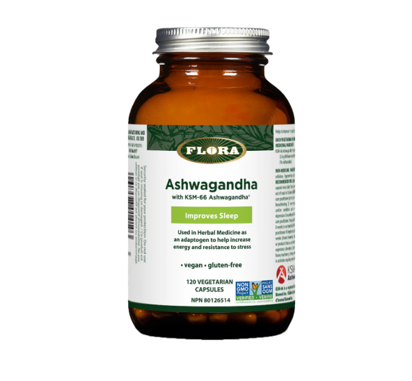 Flora Ashwagandha KSM-66, 120Caps